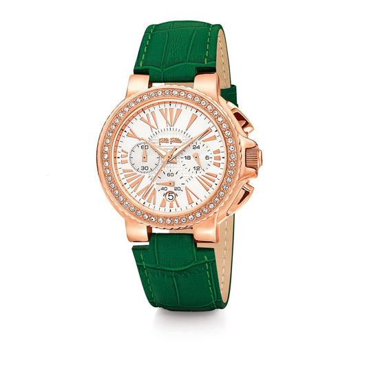  - Green Leather Watch