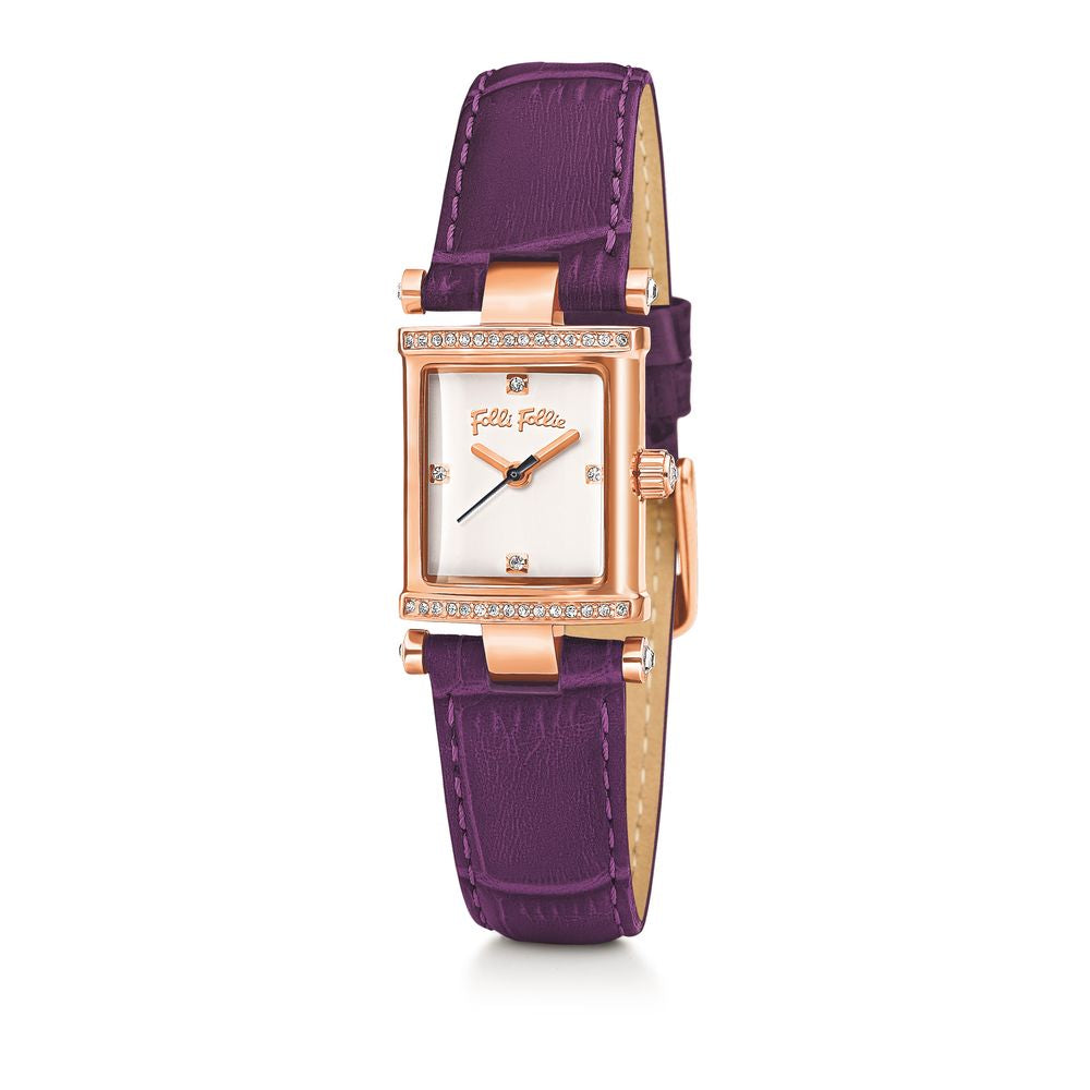  - Purple Leather Watch