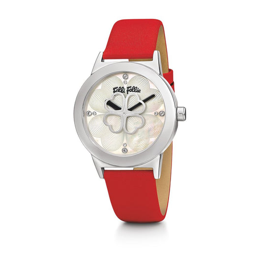  - Red Leather Watch