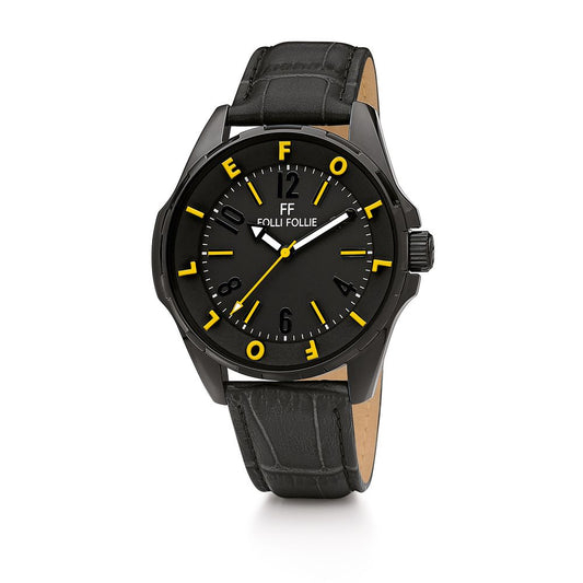  - Black Leather Watch