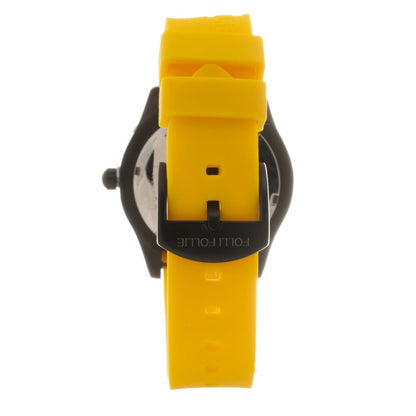  - Yellow Silicone Watch