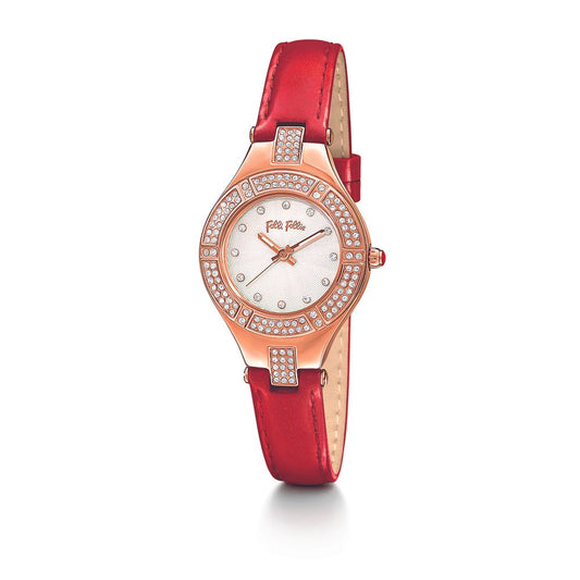  - Red Leather Watch