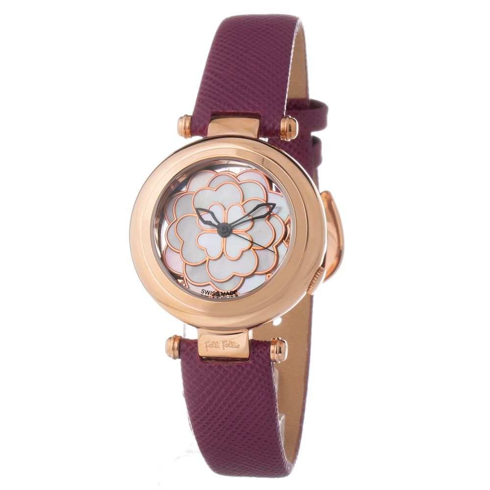  - Purple Leather Watch