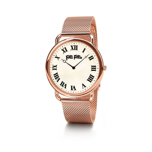  - Rose Gold Steel Watch