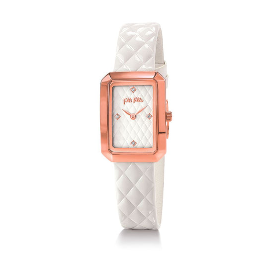  - White Leather Watch