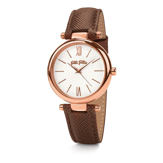 Brown Leather Watch - The Luxe Alliance