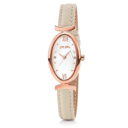  - Beige Leather Watch