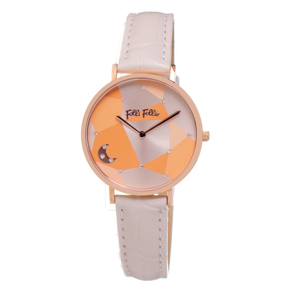  - Beige Leather Watch