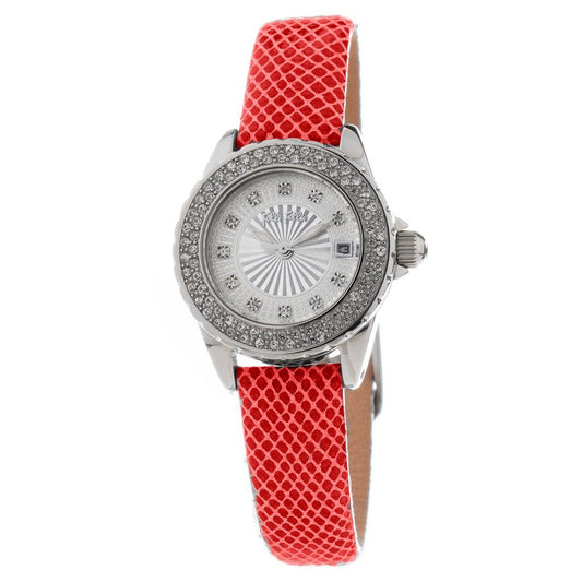  - Red Leather Watch