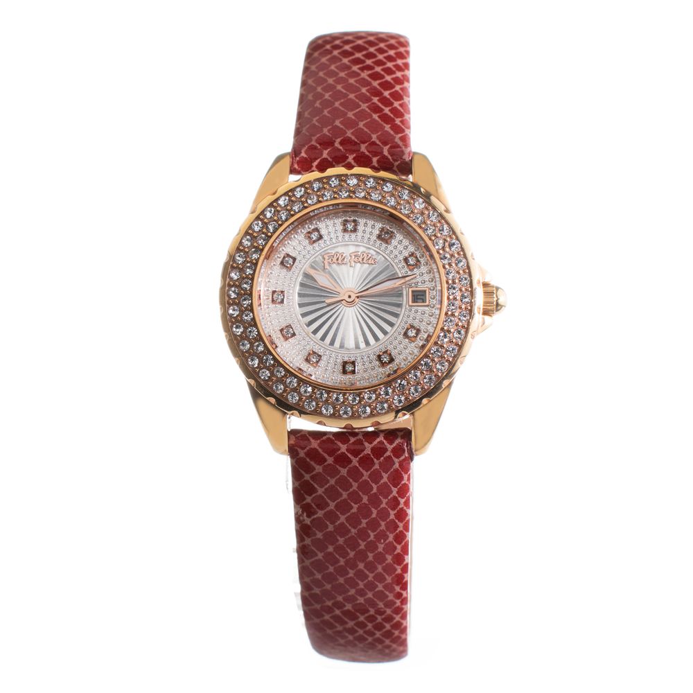  - Red Leather Watch