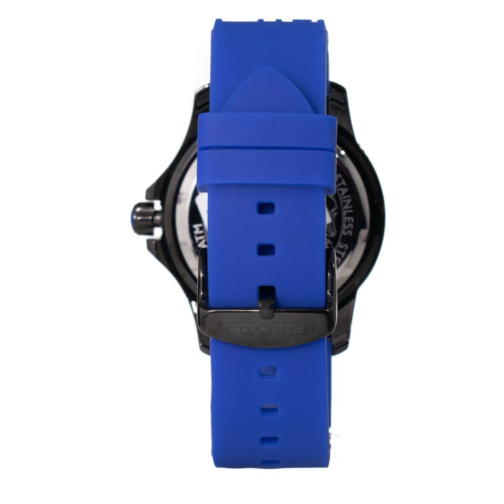  - Blue Silicone Watch