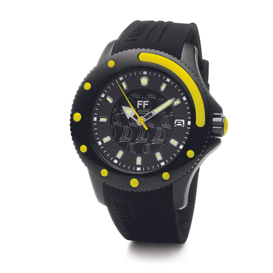  - Black Silicone Watch