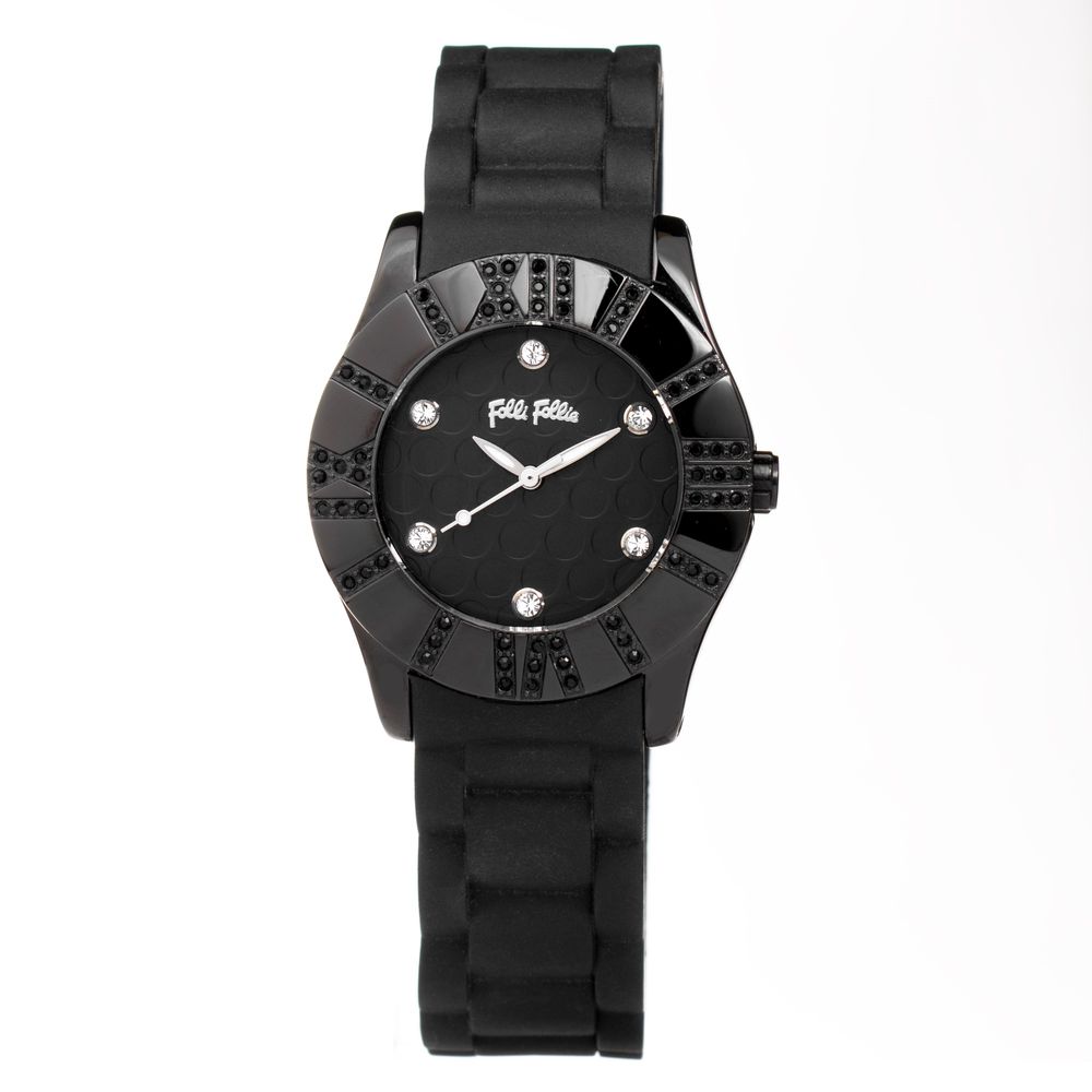  - Black Silicone Watch