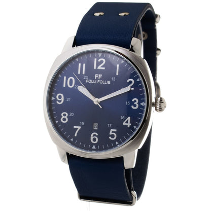  - Blue Leather Watch