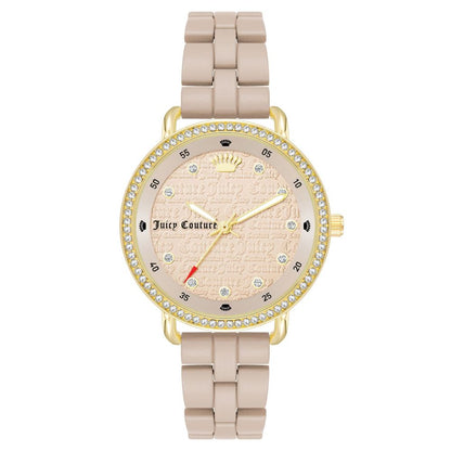  - Beige Metal Watch