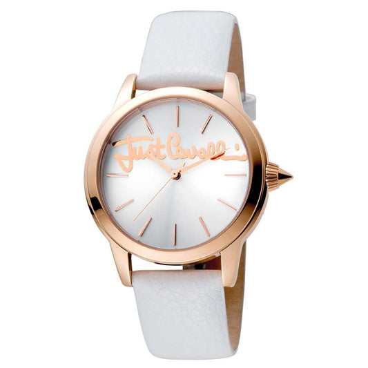  - White Leather Watch