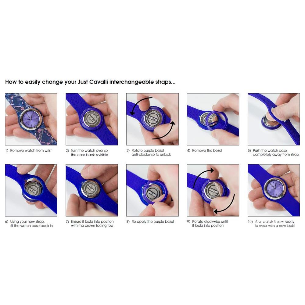  - Purple Silicone Watch