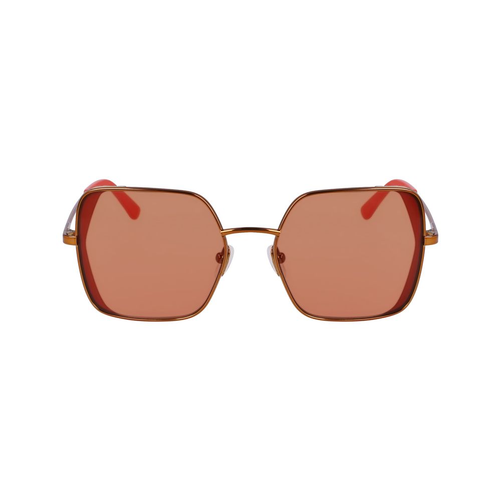  - Orange Metal Sunglasses