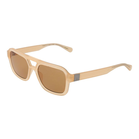  - Beige Unisex Sunglasses