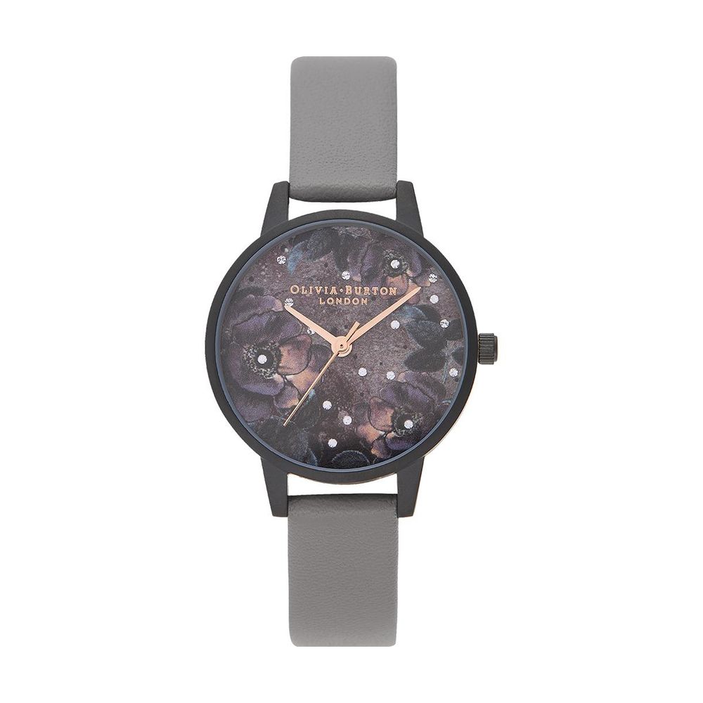  - Gray Synthetic Leather Watch