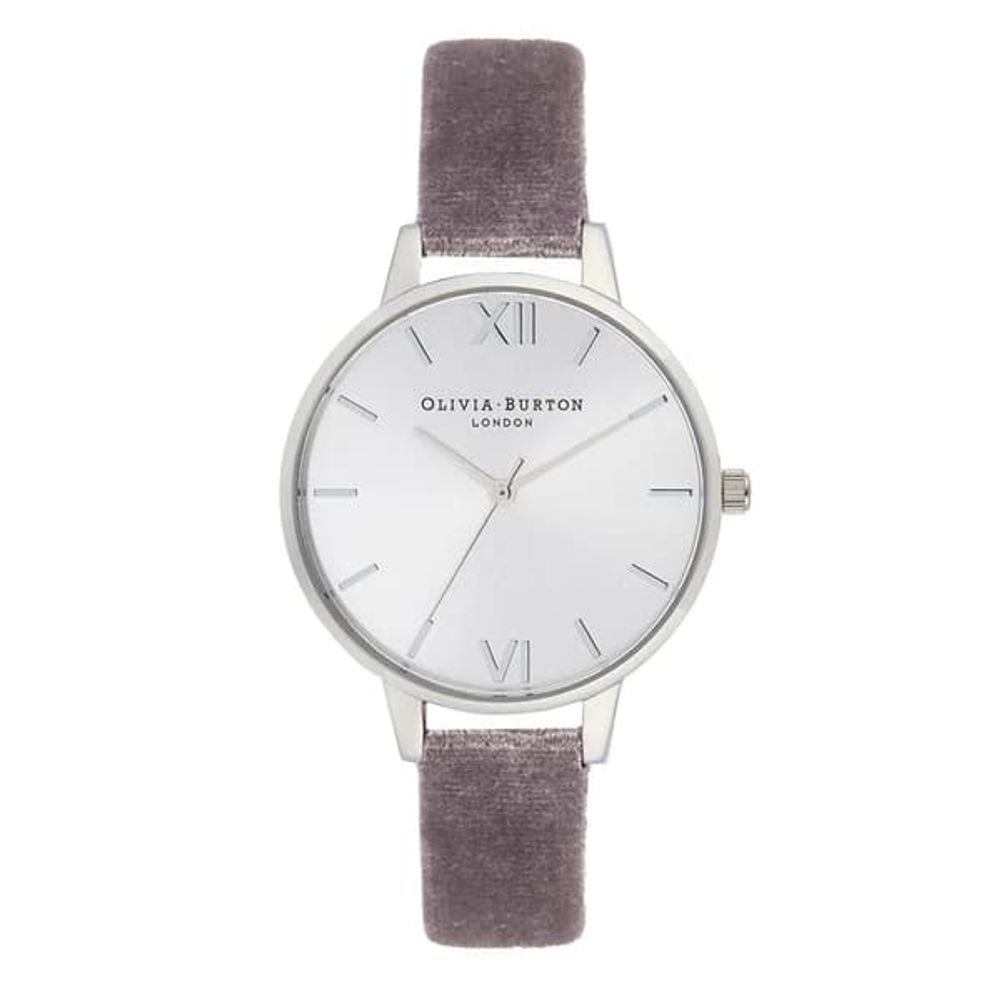  - Purple Synthetic Leather Watch