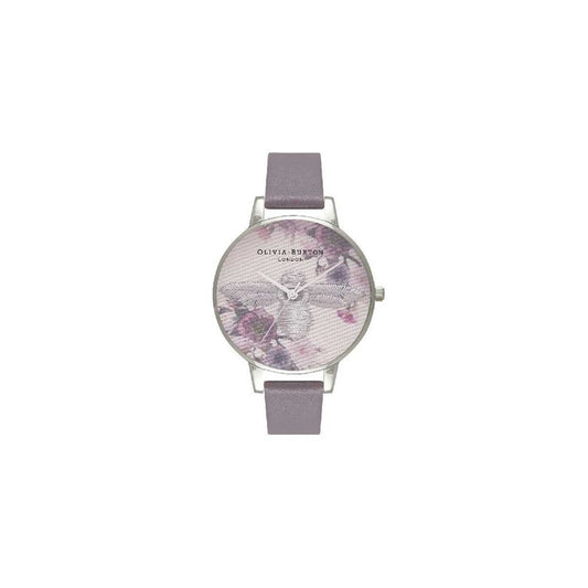  - Gray Synthetic Leather Watch