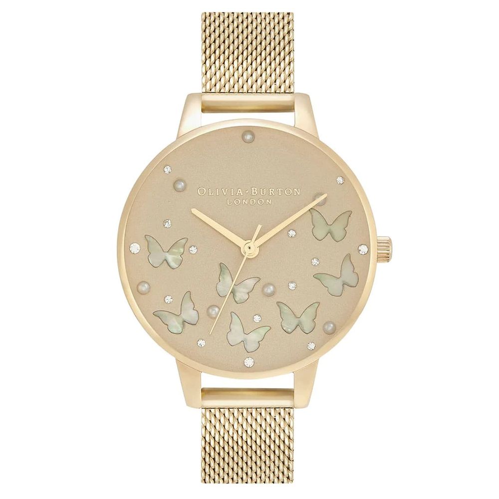  - Gold Steel Watch