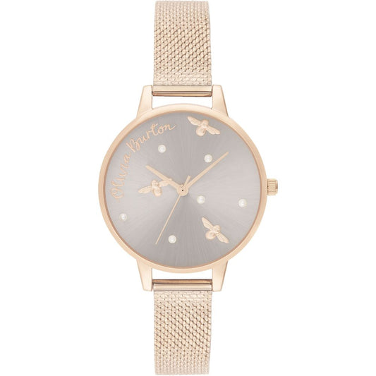  - Gold Steel Watch