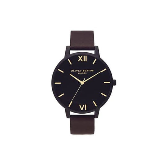  - Black Synthetic Leather Watch