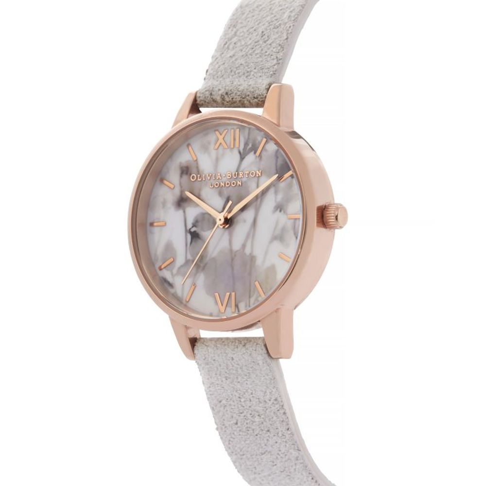  - Gray Synthetic Leather Watch