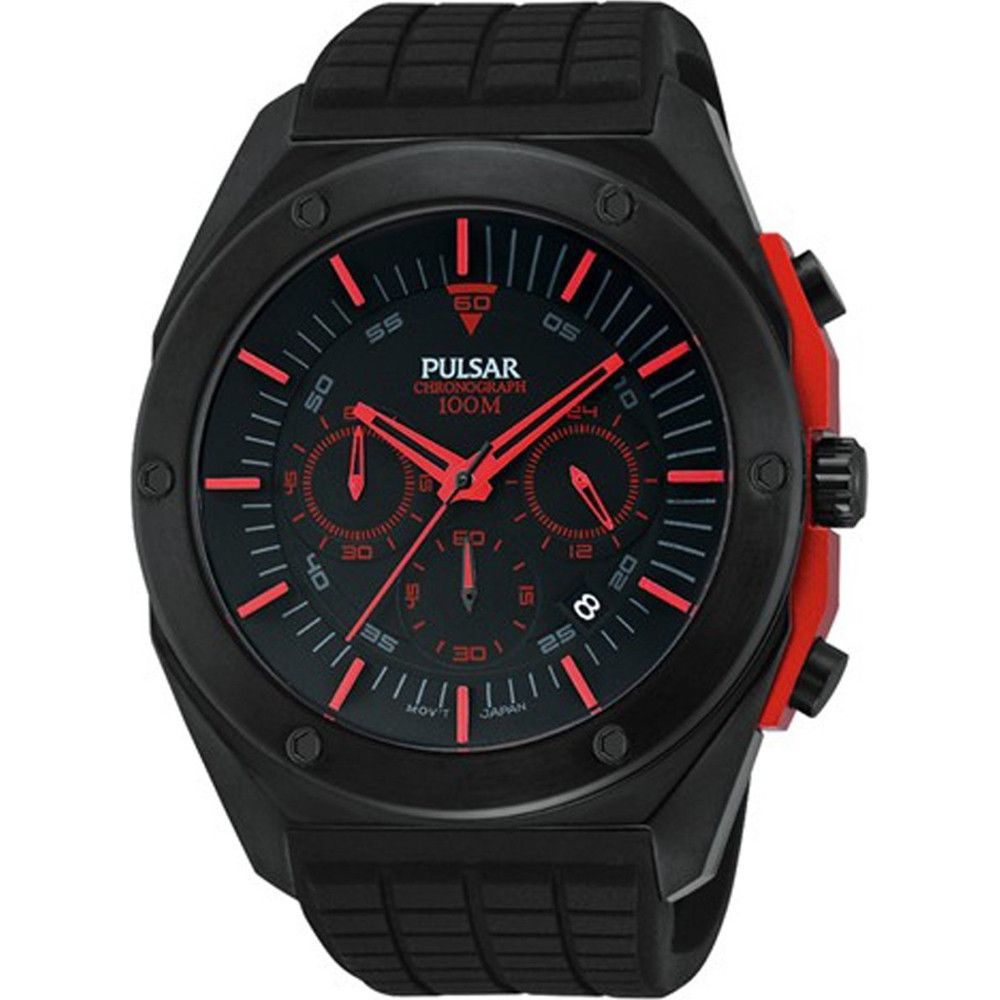  - Black Rubber Watch