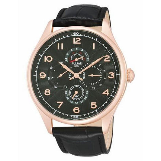  - Black Leather Watch