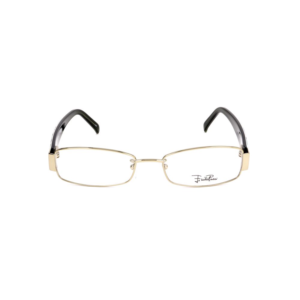 Emilio Pucci Multicolor Metal Optical Glasses – 52mm