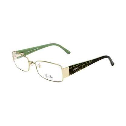 Emilio Pucci Multicolor Metal Optical Glasses – 53mm