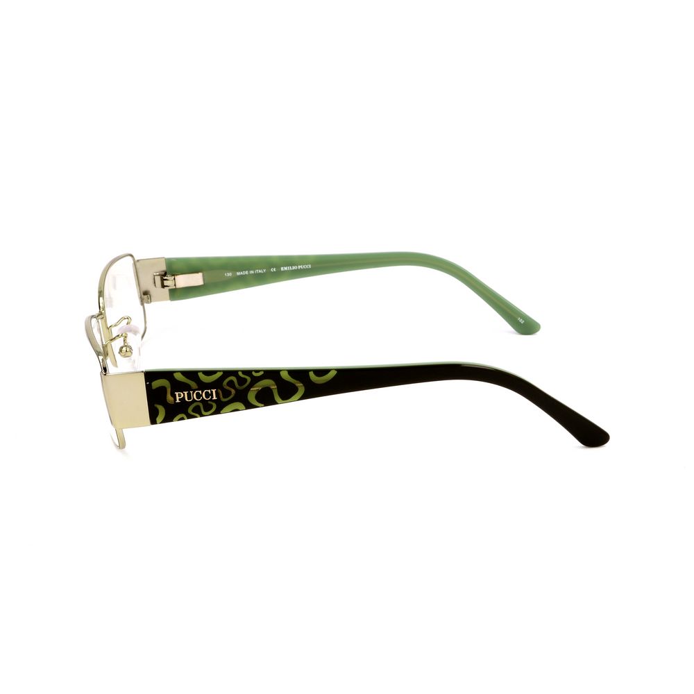 Emilio Pucci Multicolor Metal Optical Glasses – 53mm