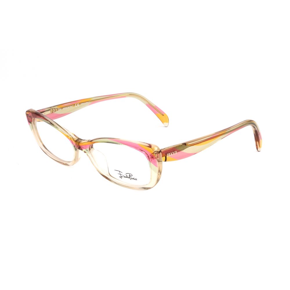 Emilio Pucci Multicolor Plastic Optical Glasses – 51mm