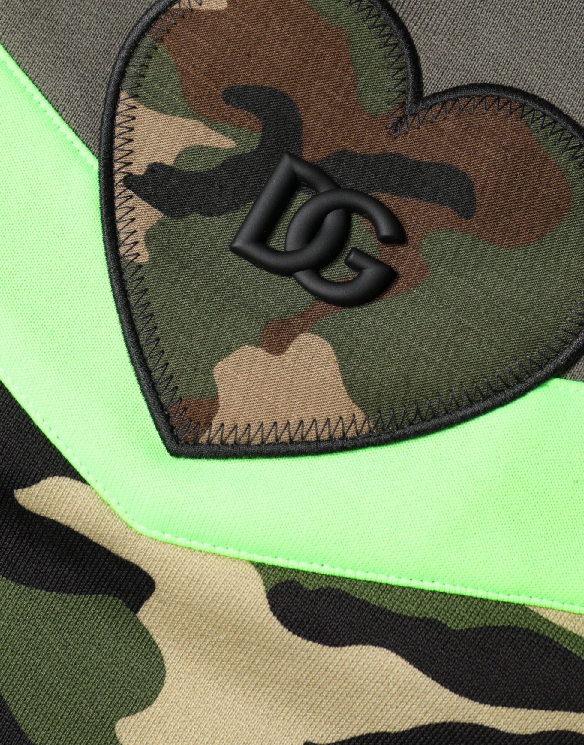 Dolce & Gabbana Multicolor Camouflage Sweatshirt