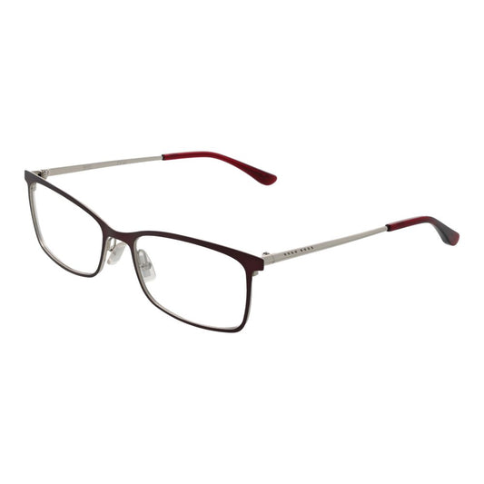 Hugo Boss Women’s Optical Frames – Burgundy Rectangle Frame