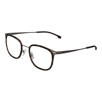 Hugo Boss Men's Optical Glasses – Brown Rectangle Frame, 53mm