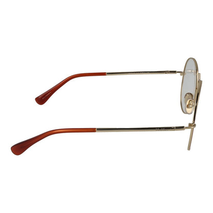 Max Mara Women’s Optical Glasses – Orange Round Frame, 57mm