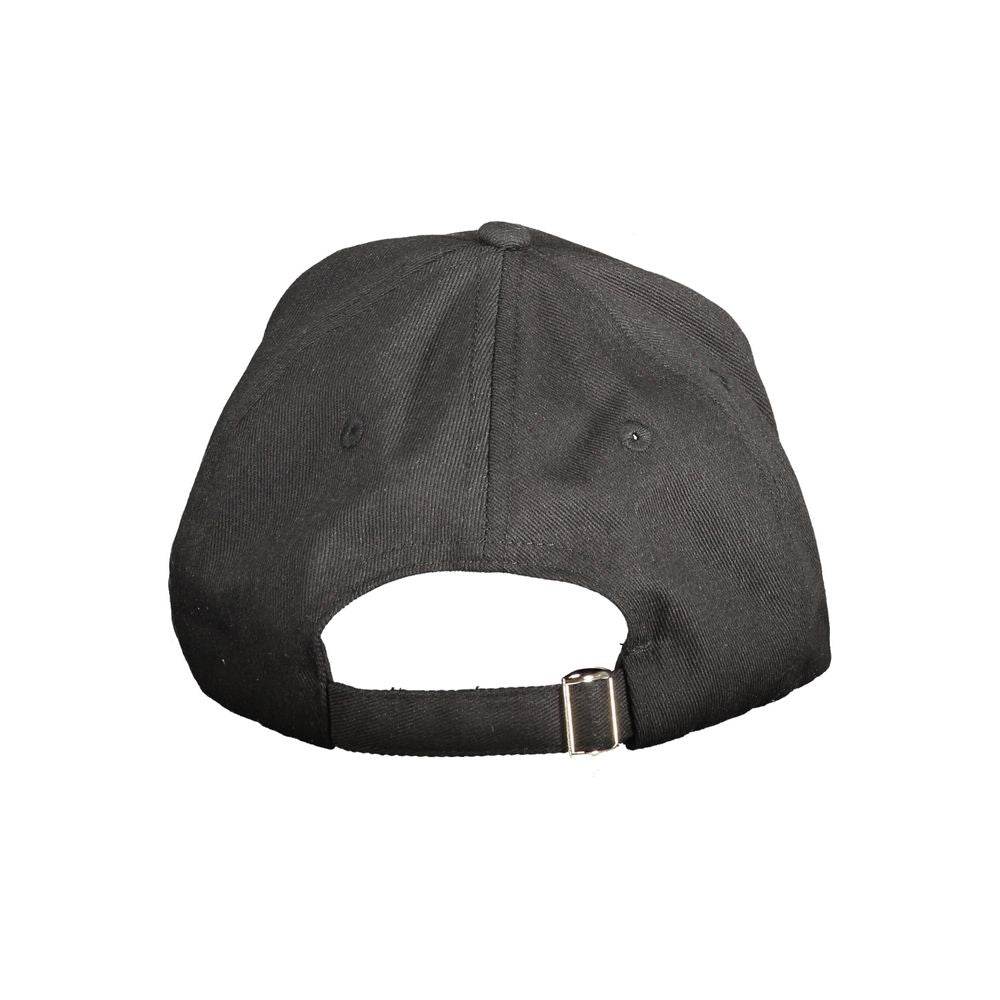 Black Cotton Hat