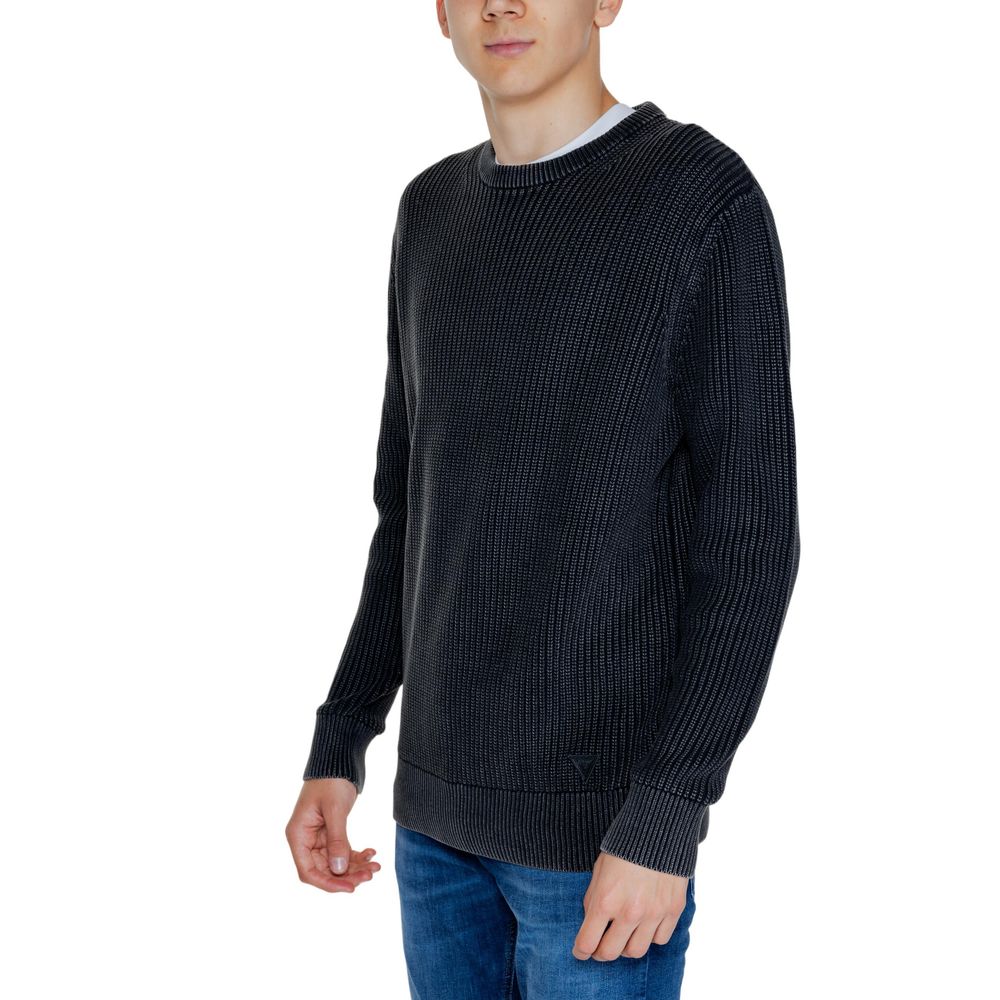 Black Cotton Sweater