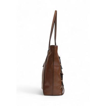 Brown Polyethylene Handbag