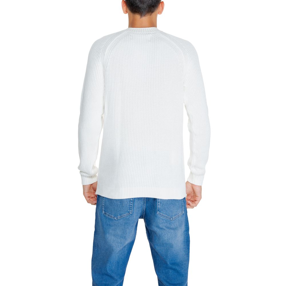 Calvin Klein White Organic Cotton Sweater