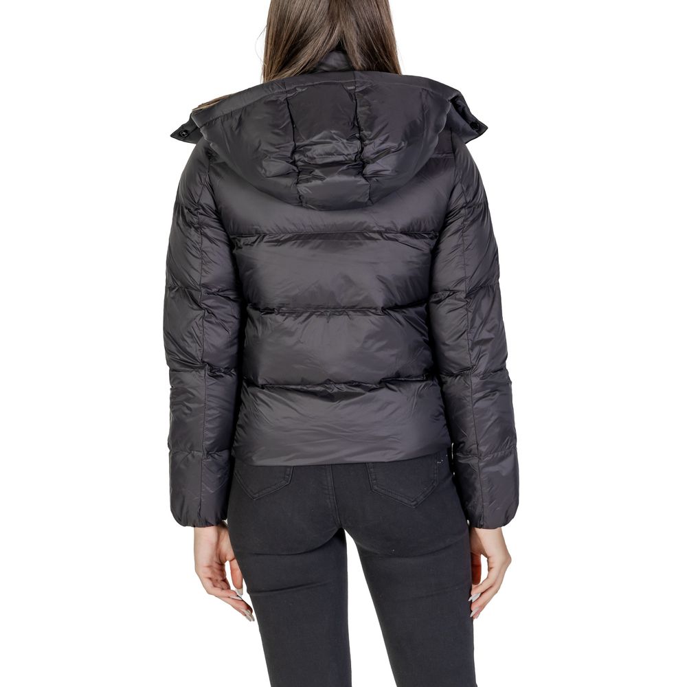 Black Polyamide Jackets & Coat