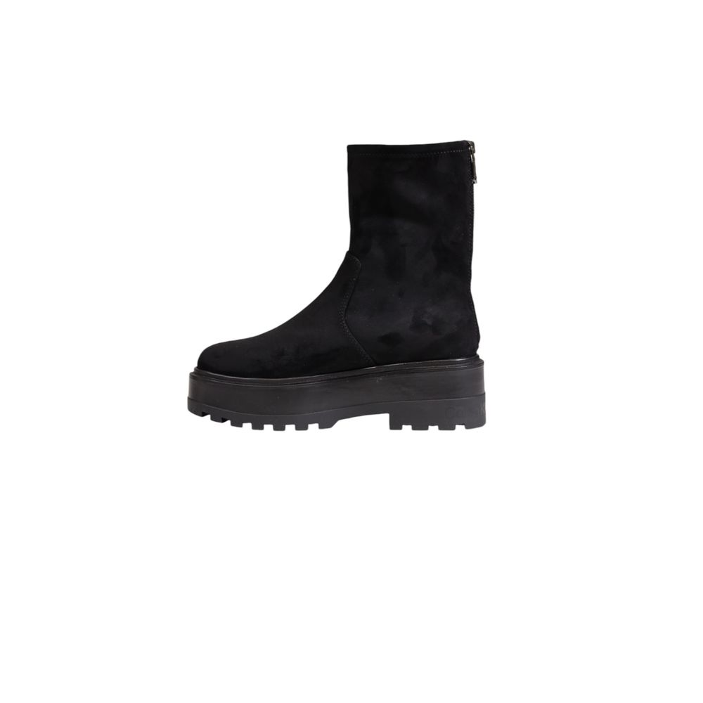 Black Recycled Polyester Boot