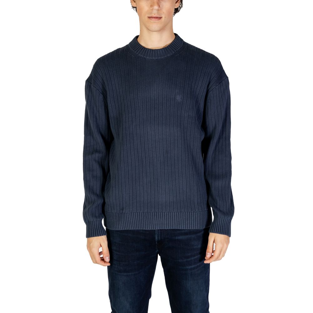 Blue Cotton Sweater