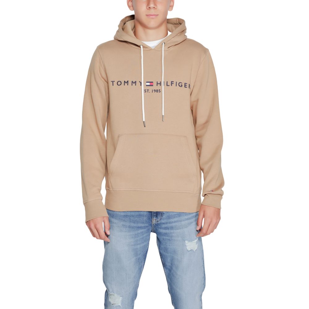 Men's Beige Hoodie