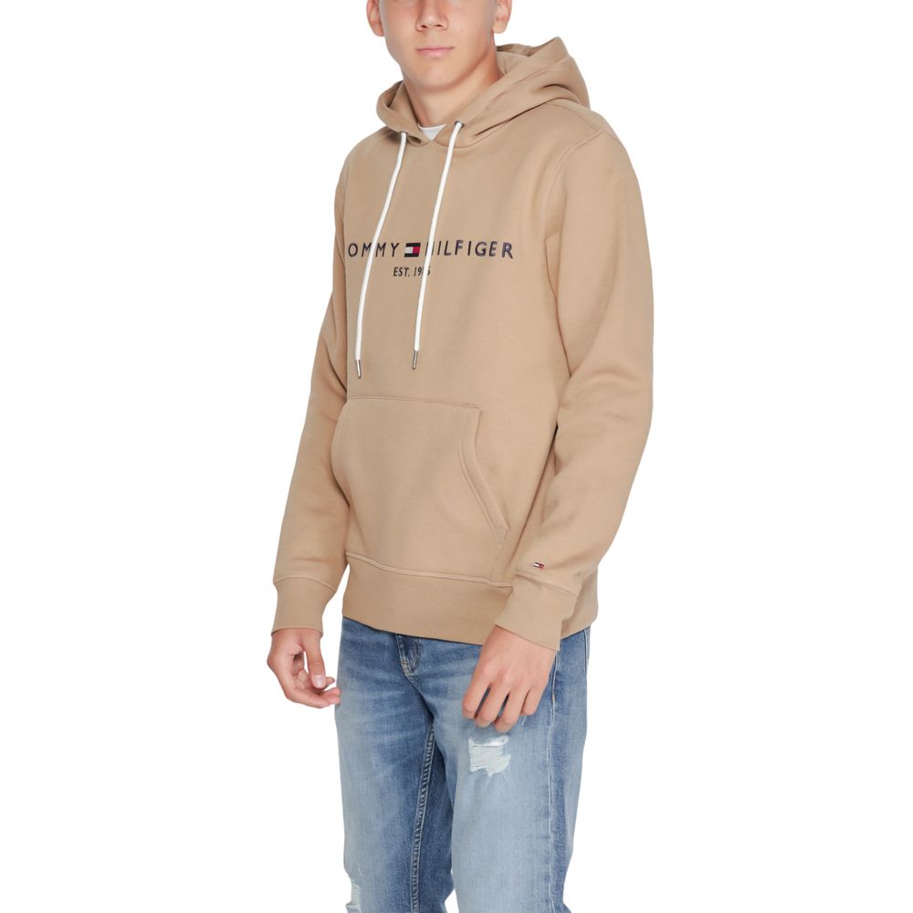 Men's Beige Hoodie