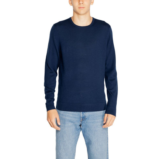 Blue Recycled Wool T-Shirt